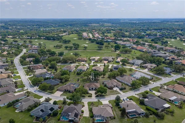 an aerial view of a city with lots of residential buildings