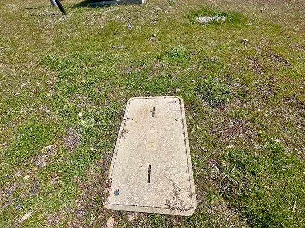a view of a lake with a house