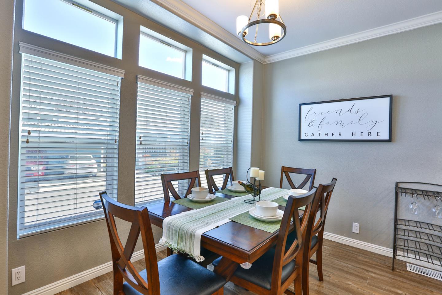 136 Timber Cove Drive, Unit 136 Campbell, CA 95008 - Photo 14 of 36 a view of a dining room with furniture window and wooden floor