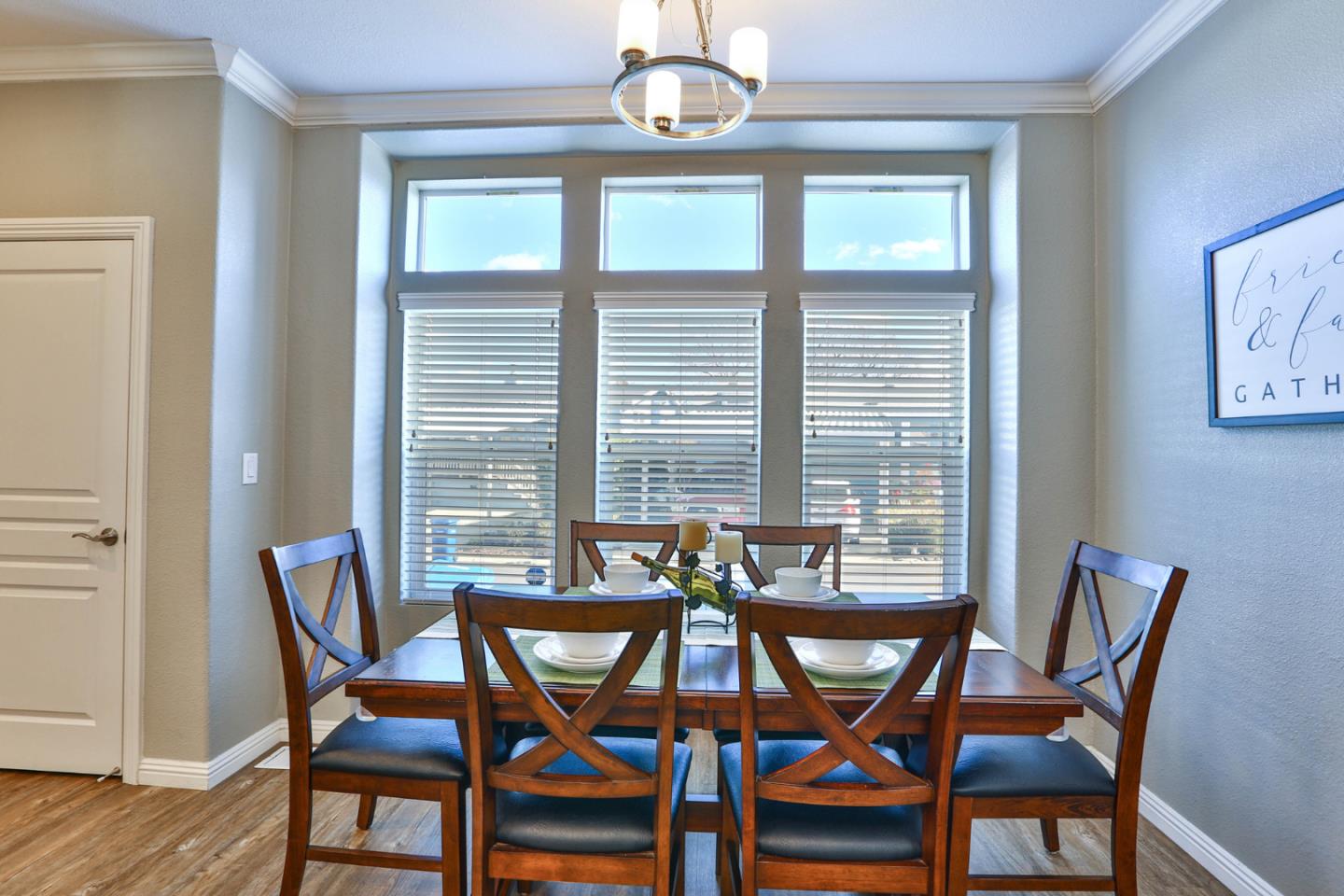136 Timber Cove Drive, Unit 136 Campbell, CA 95008 - Photo 15 of 36 a view of a dining room with furniture window and wooden floor