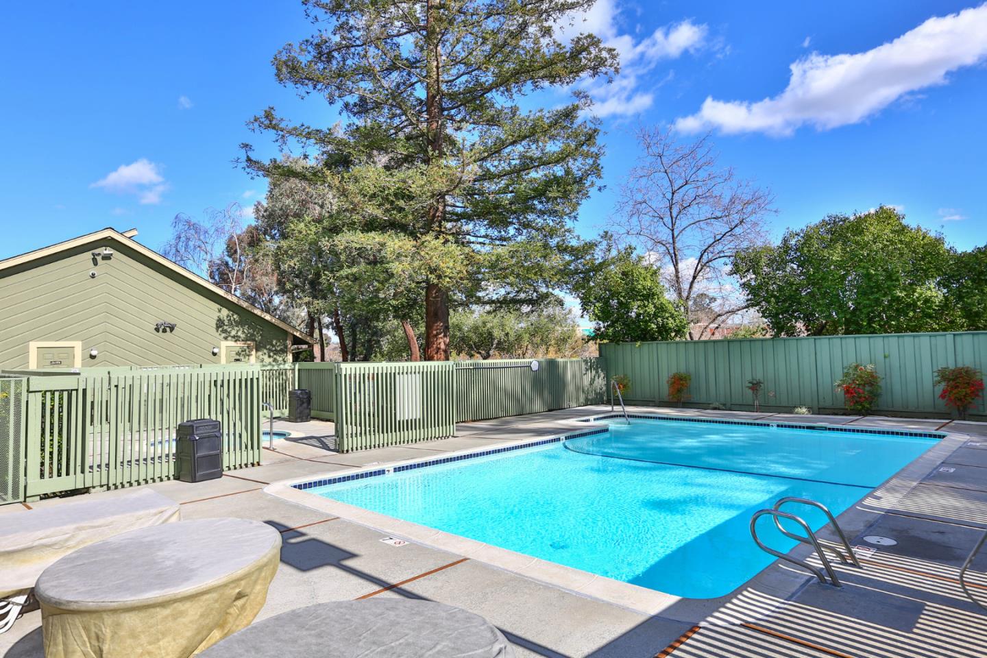 136 Timber Cove Drive, Unit 136 Campbell, CA 95008 - Photo 34 of 36 a view of a backyard with a patio