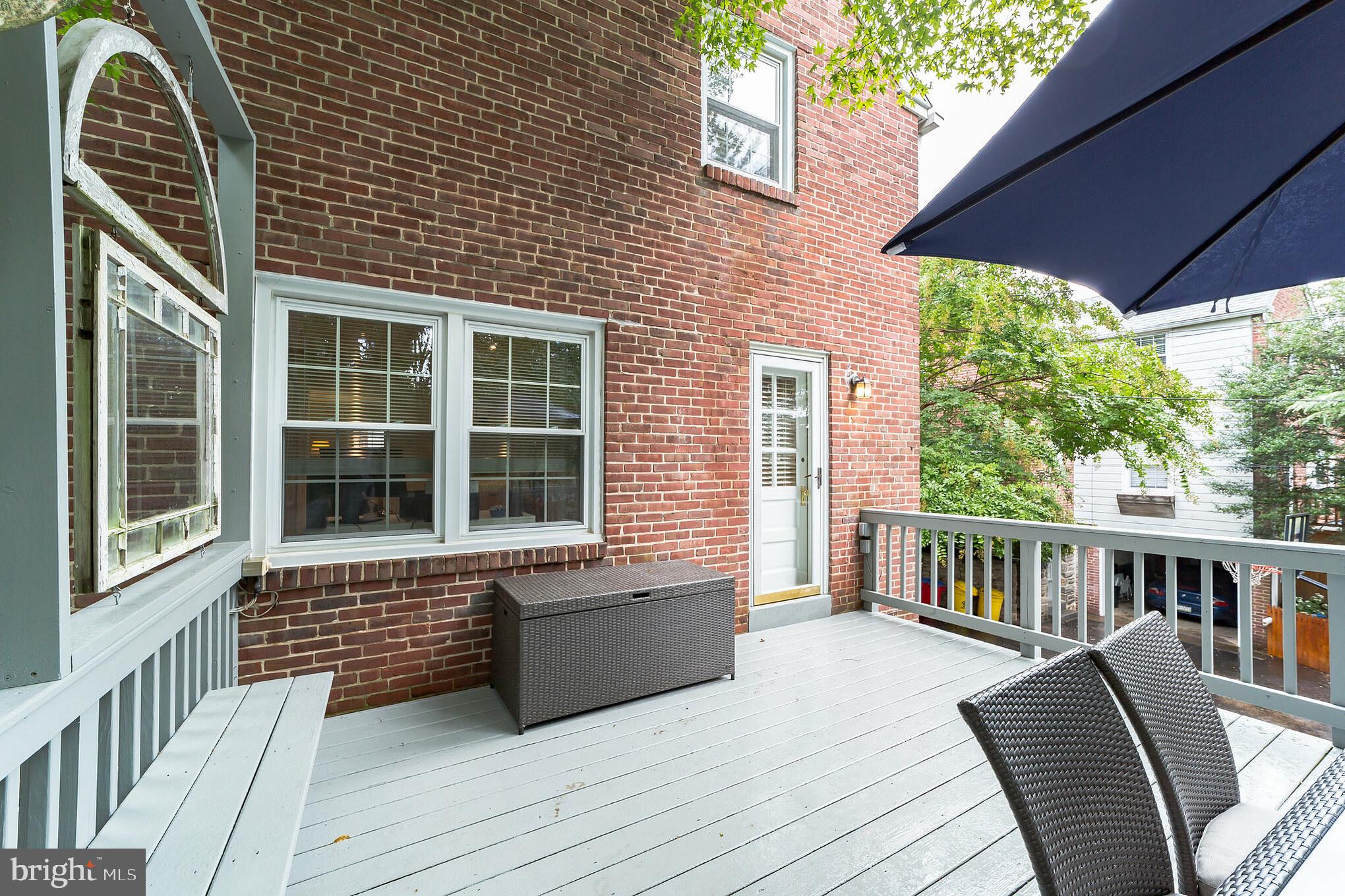 1512 Crest Road Wynnewood, PA 19096 - Photo 15 of 34 Large Deck