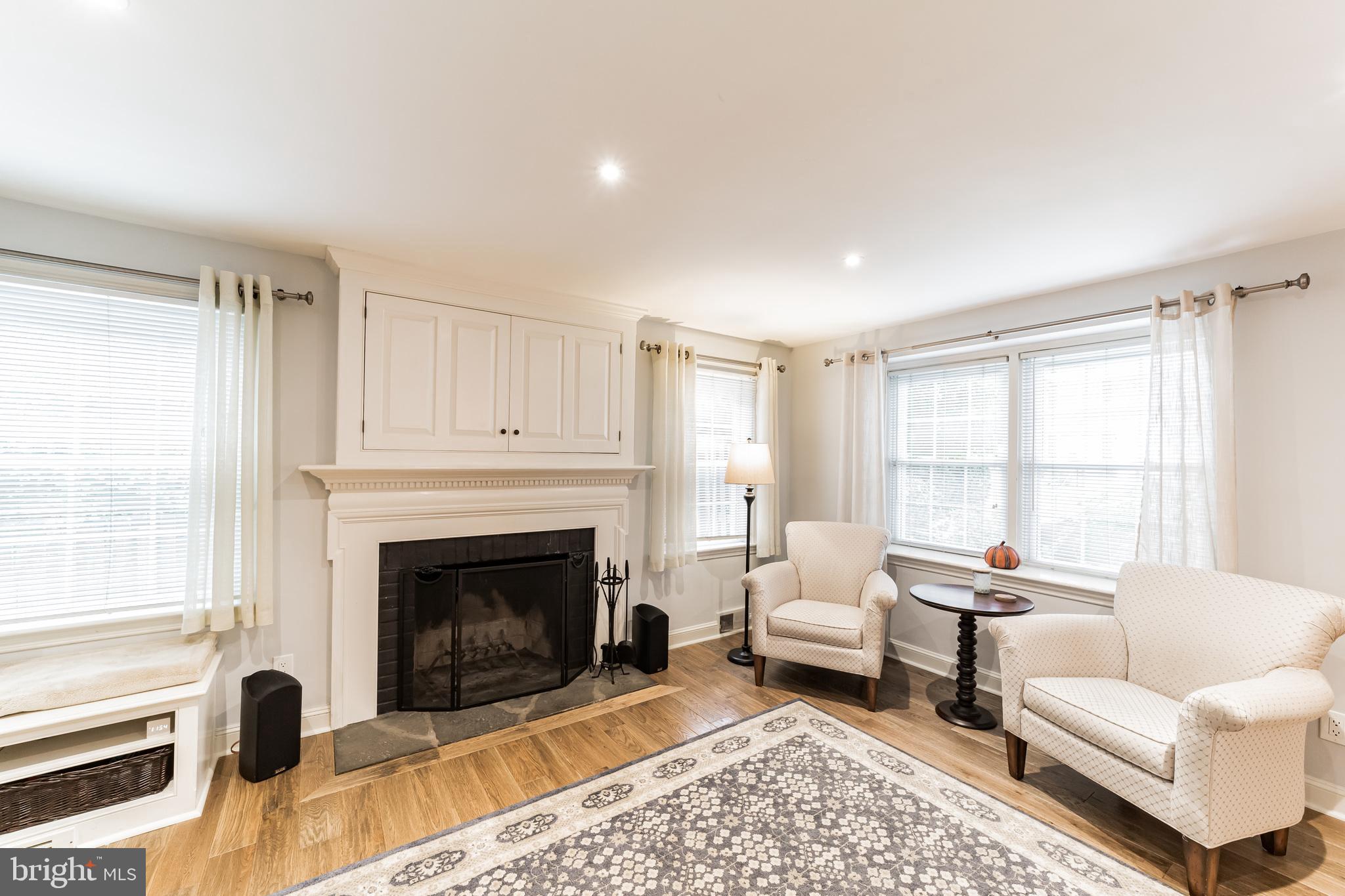 1512 Crest Road Wynnewood, PA 19096 - Photo 5 of 34 Fireside Living Room
