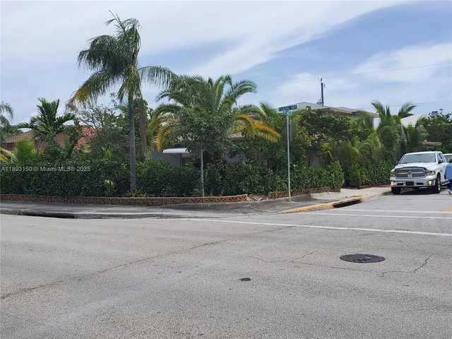 a car parked on the side of the road