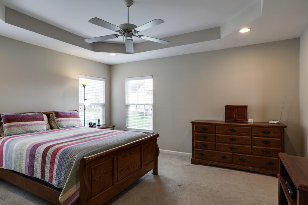4051 Locerbie Circle Spring Hill, TN 37174 - Photo 15 of 30 Master Bedroom with Tray Ceiling!