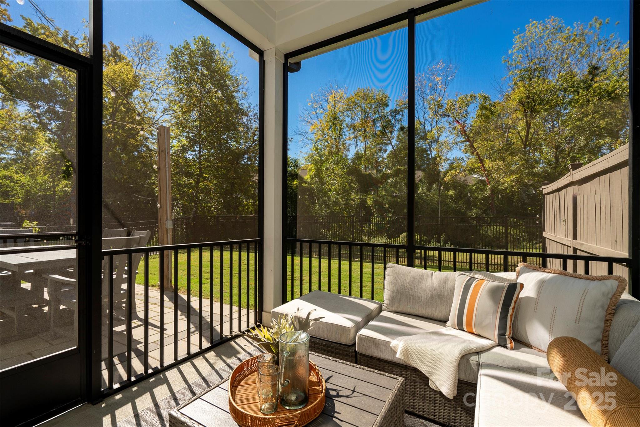 2523 Lola Avenue Charlotte, NC 28205 - Photo 30 of 40 a balcony with furniture
