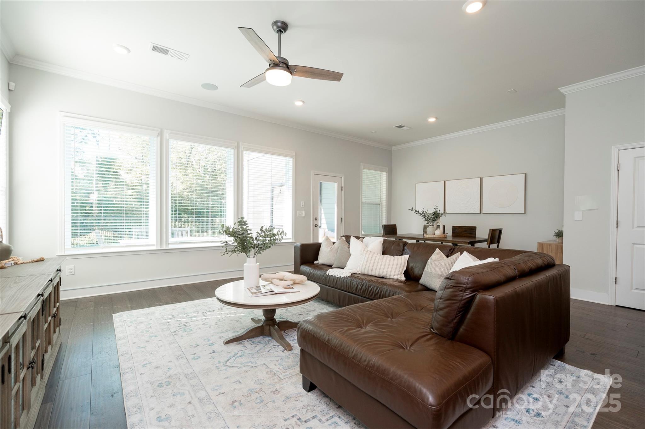2523 Lola Avenue Charlotte, NC 28205 - Photo 10 of 40 a living room with furniture and a large window