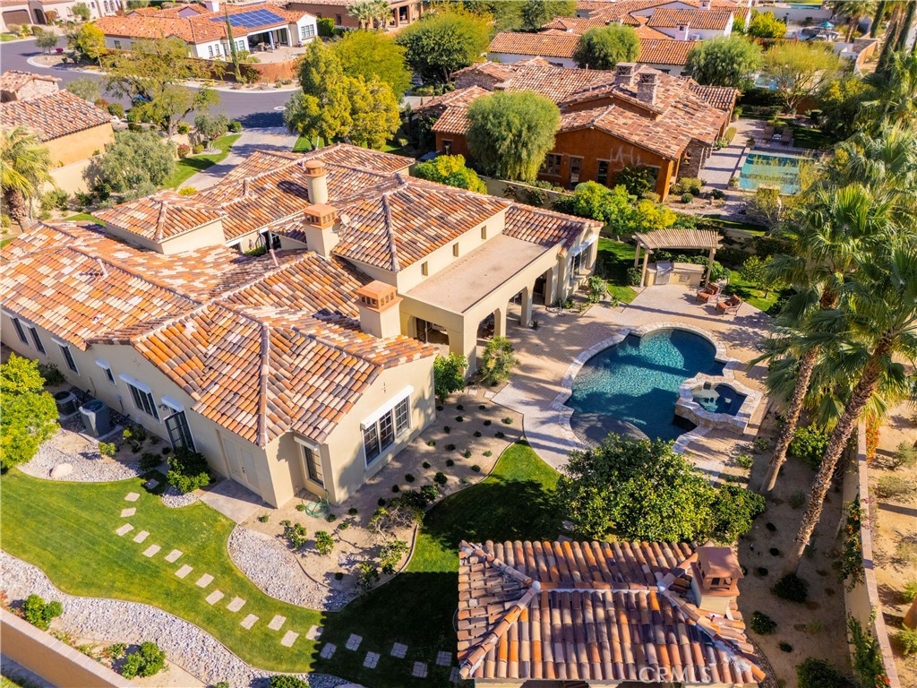 13 Cassis Circle Rancho Mirage, CA 92270 - Photo 46 of 51 an aerial view of a house