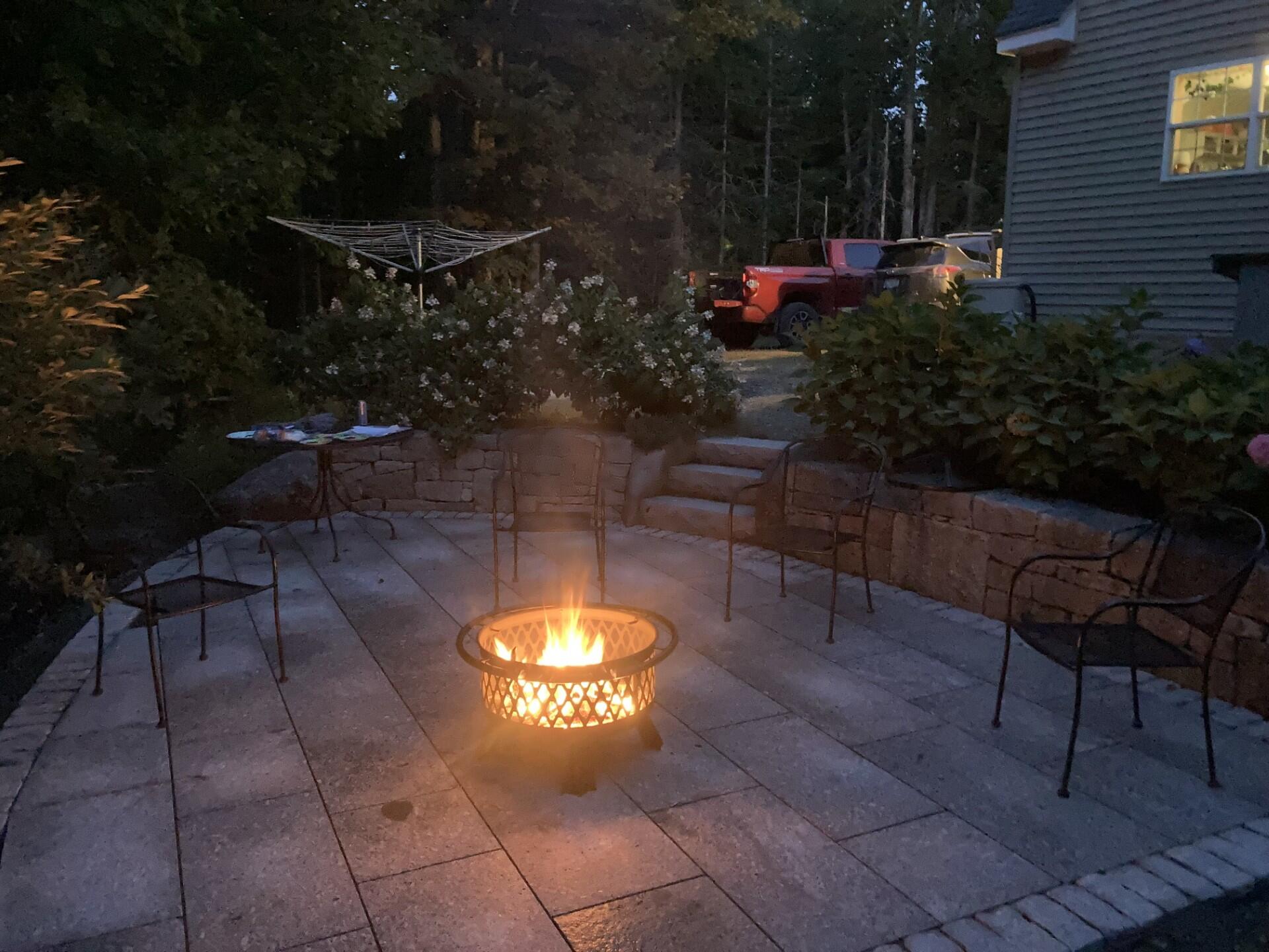 97 Crabtree Circle Hancock, ME 04640 - Photo 17 of 59 granite patio with firepit