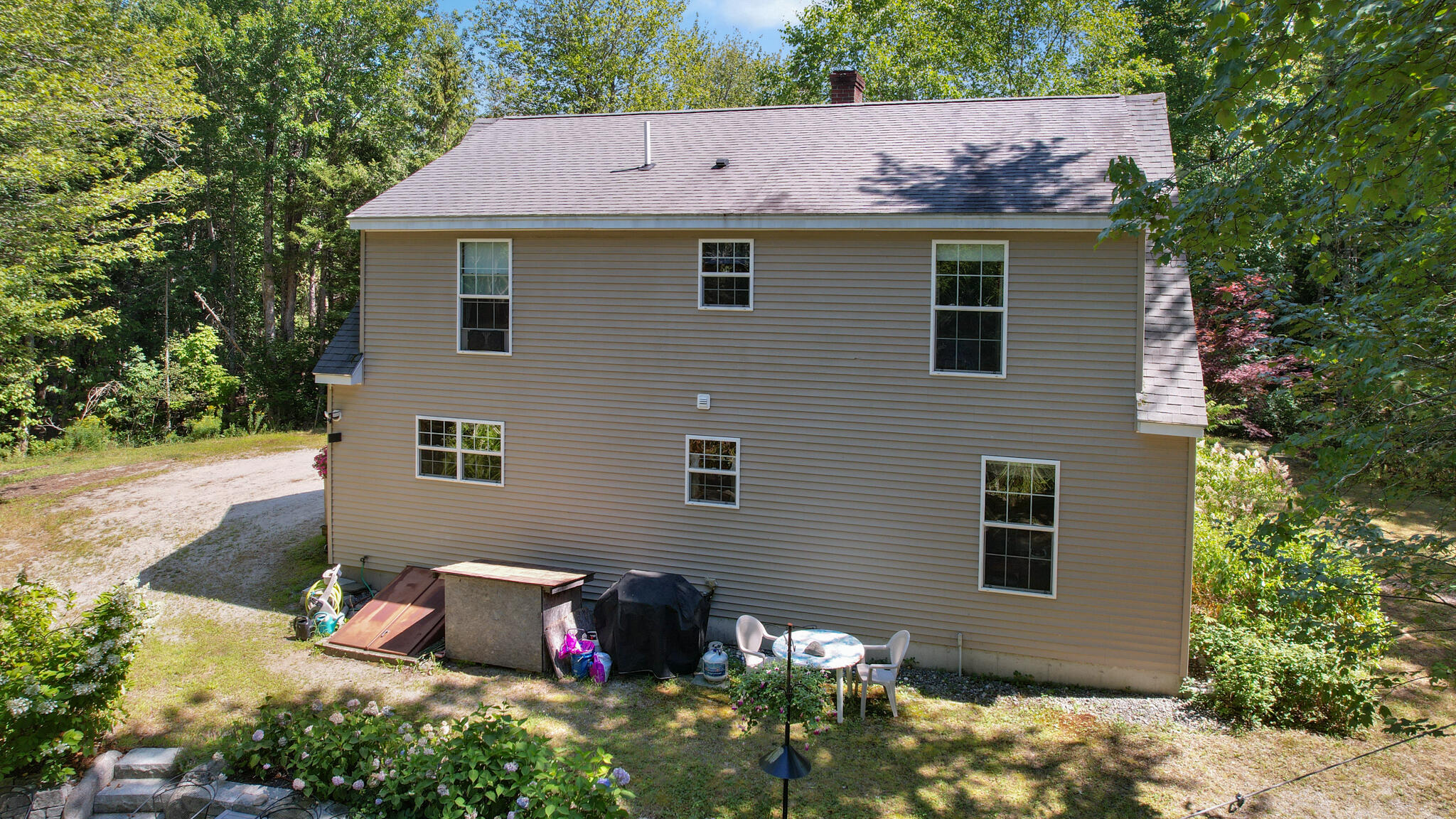 97 Crabtree Circle Hancock, ME 04640 - Photo 23 of 59 Backside of house