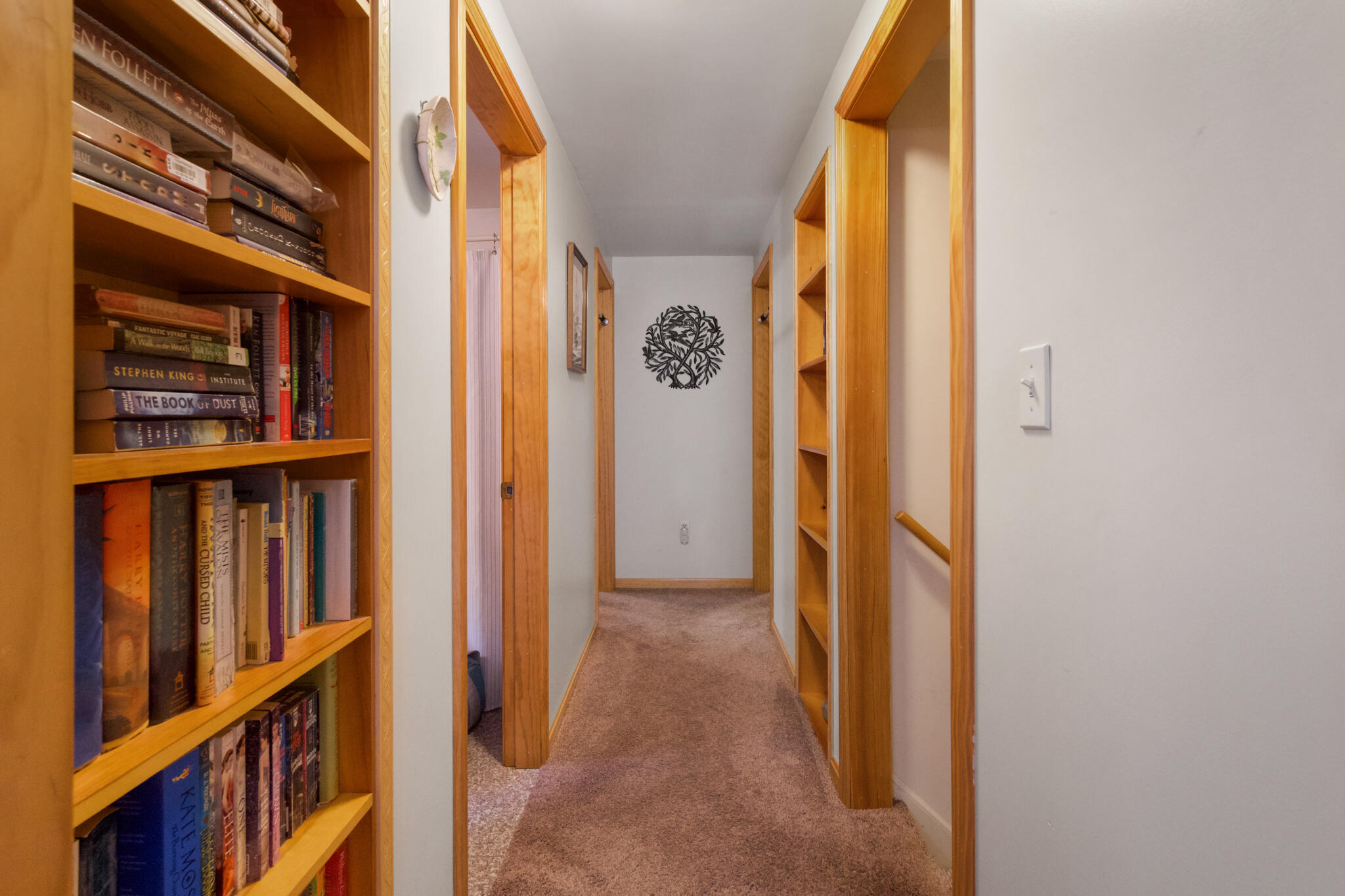 97 Crabtree Circle Hancock, ME 04640 - Photo 38 of 59 Upstairs hallway with built ins
