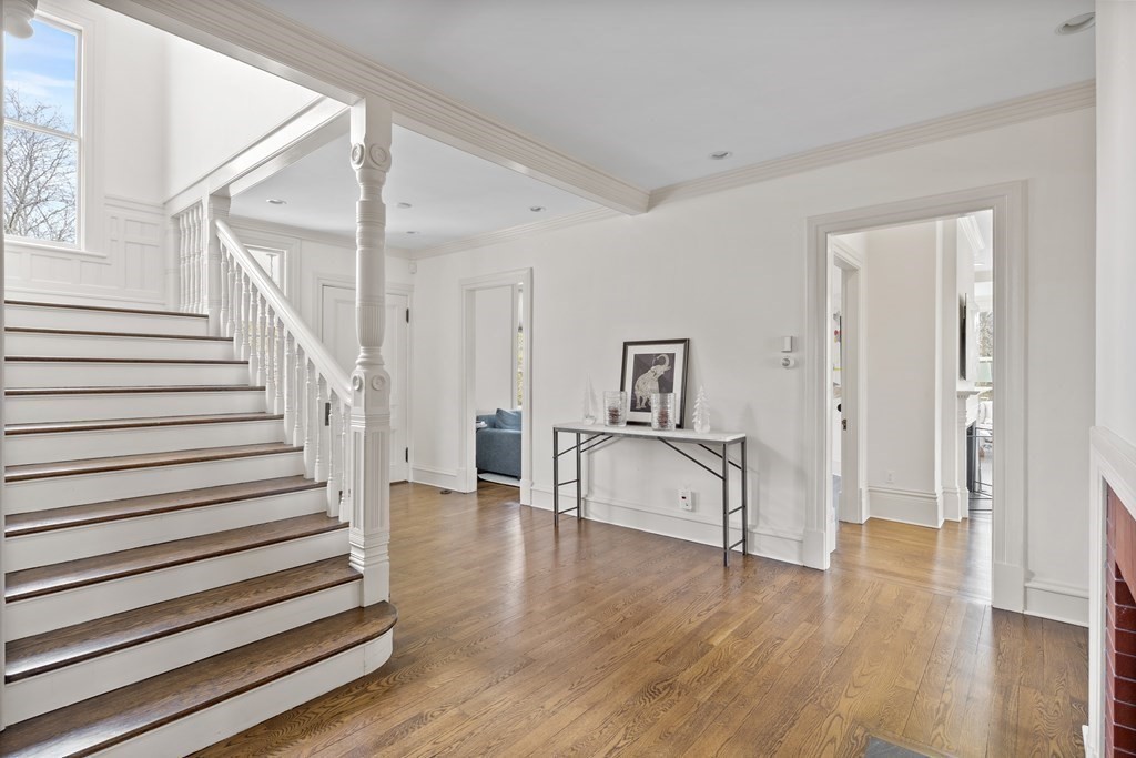 15 Old Neck Road Manchester, MA 01944 - Photo 6 of 24 a view of entryway and hall with wooden floor