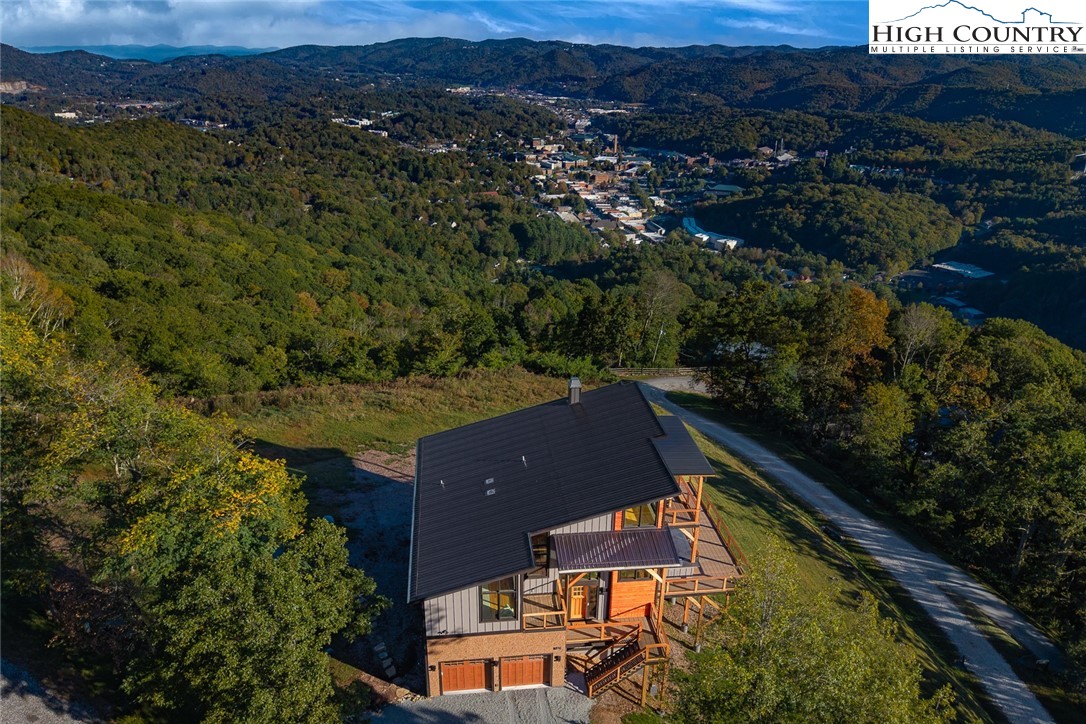 1180 Pinnacle Drive Boone, NC 28607 - Photo 9 of 50 an aerial view of house with yard
