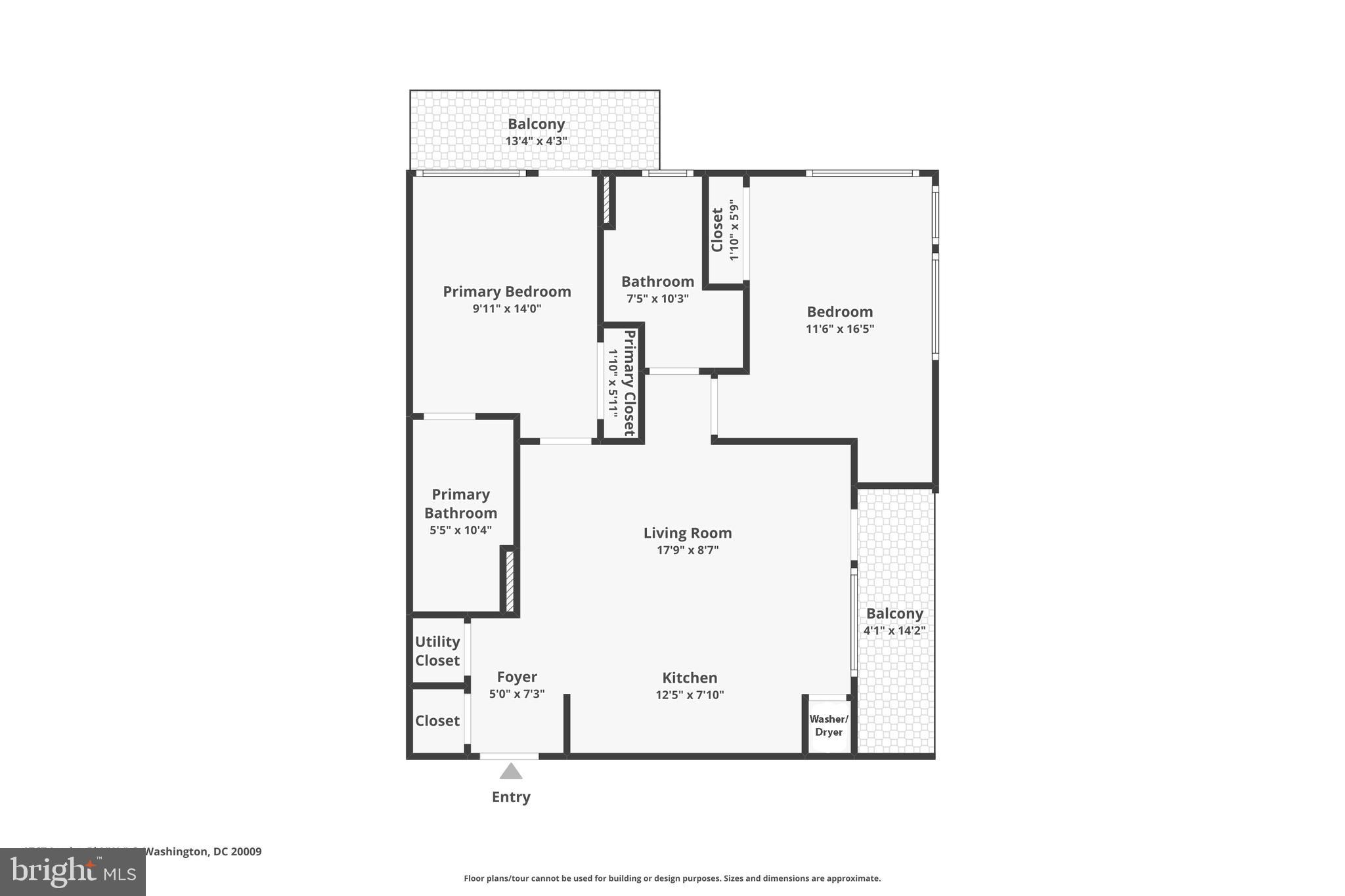 1767 Lanier Place Northwest, Unit 6 Washington, DC 20009 - Photo 48 of 49 a picture of a floor plan