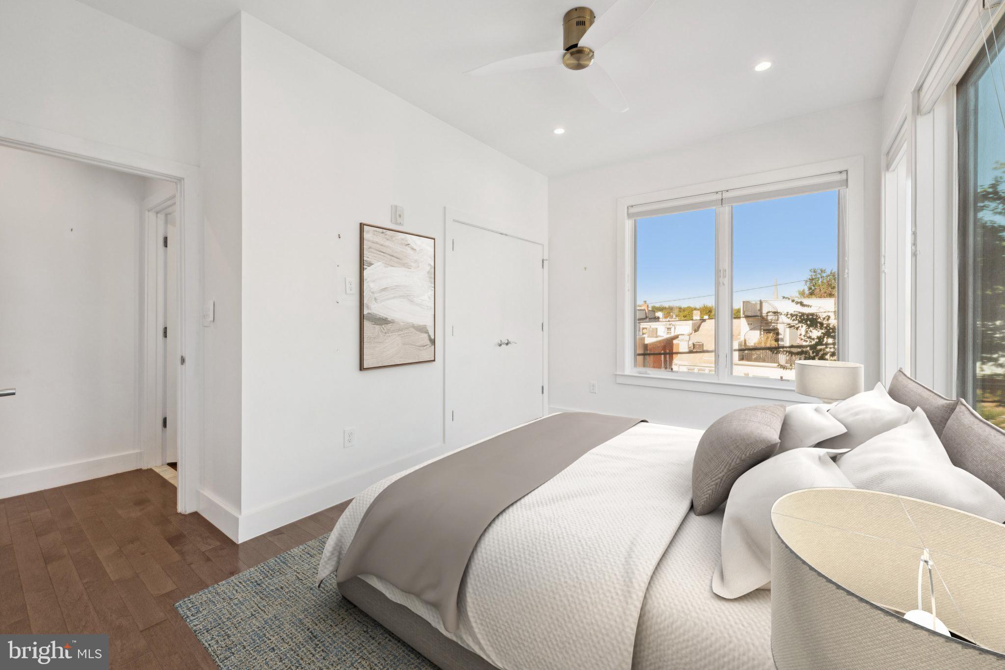 1767 Lanier Place Northwest, Unit 6 Washington, DC 20009 - Photo 9 of 49 a bedroom with a bed and window