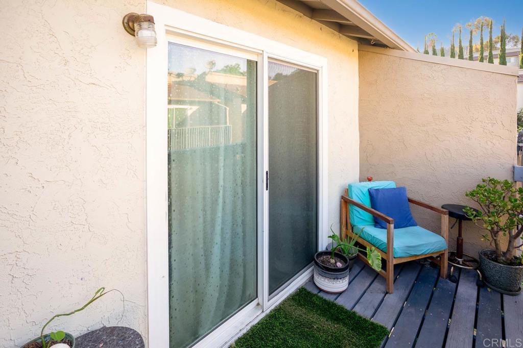 8420 Fanita Drive, Unit 3 Santee, CA 92071 - Photo 13 of 21 a backyard of a house with seating space