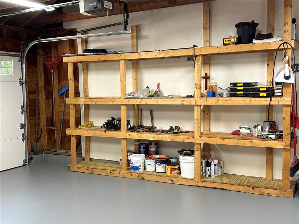 187 Post Road Westerly, RI 02891 - Photo 41 of 42 Garage storage shelves