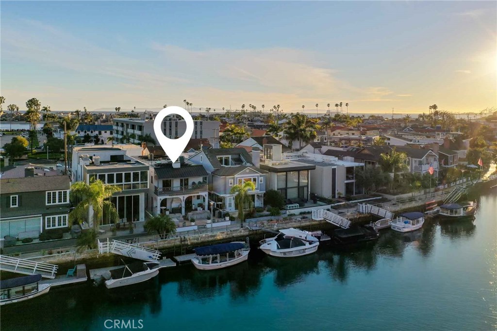 90 Rivo Alto Canal Long Beach, CA 90803 - Photo 2 of 52 a view of a lake with multiple house