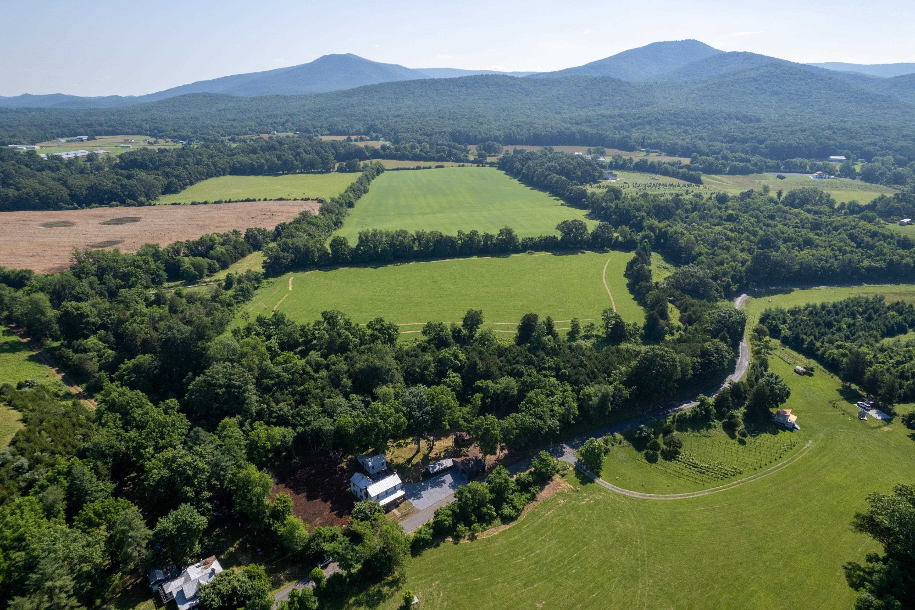 2012 Kimball Road Luray, VA 22835 - Photo 51 of 56 an aerial view of a house with a garden