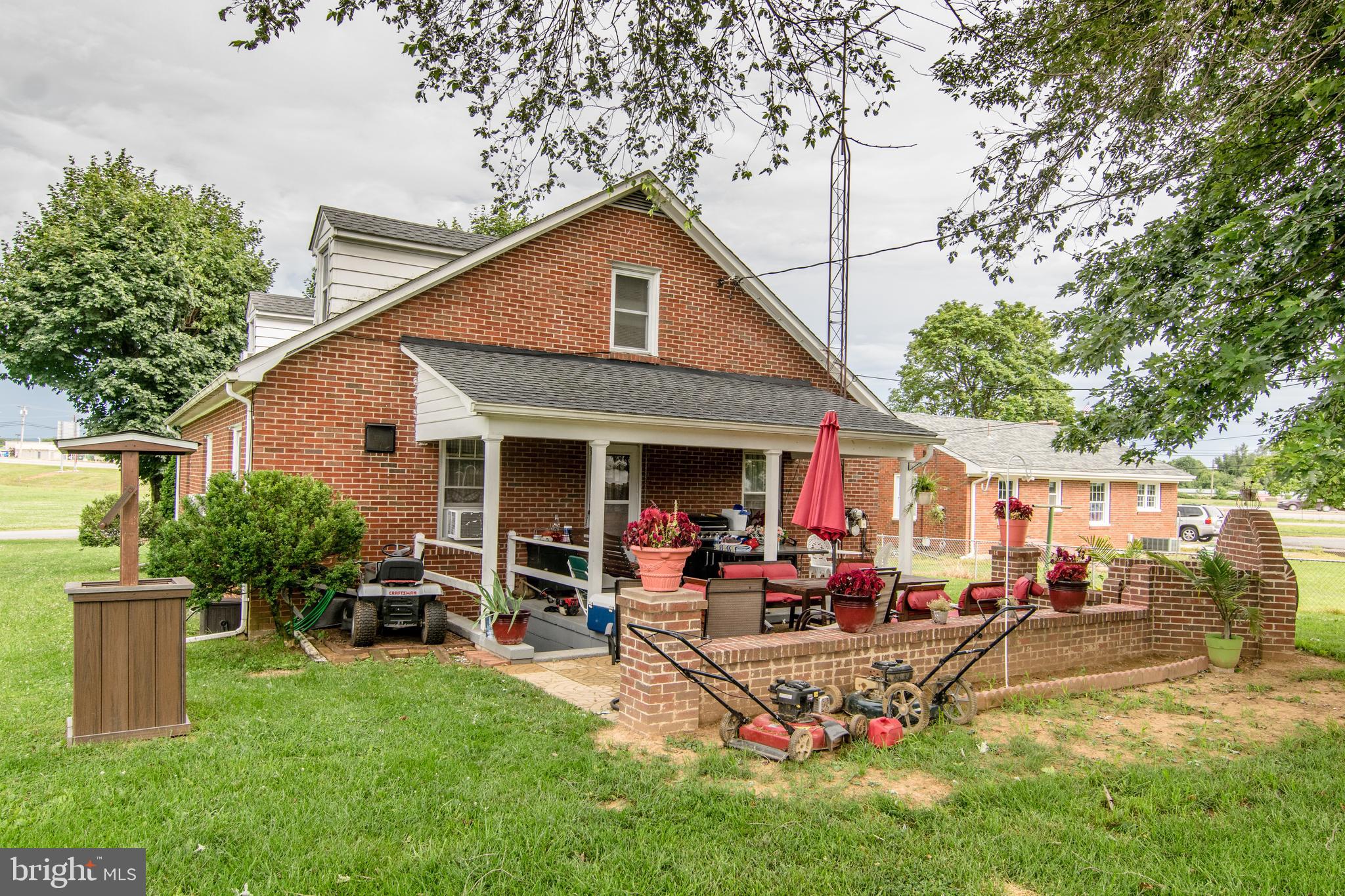 65 Jefferson Terrace Road Charles Town, WV 25414 - Photo 4 of 24 Rear Brick Patio Area
