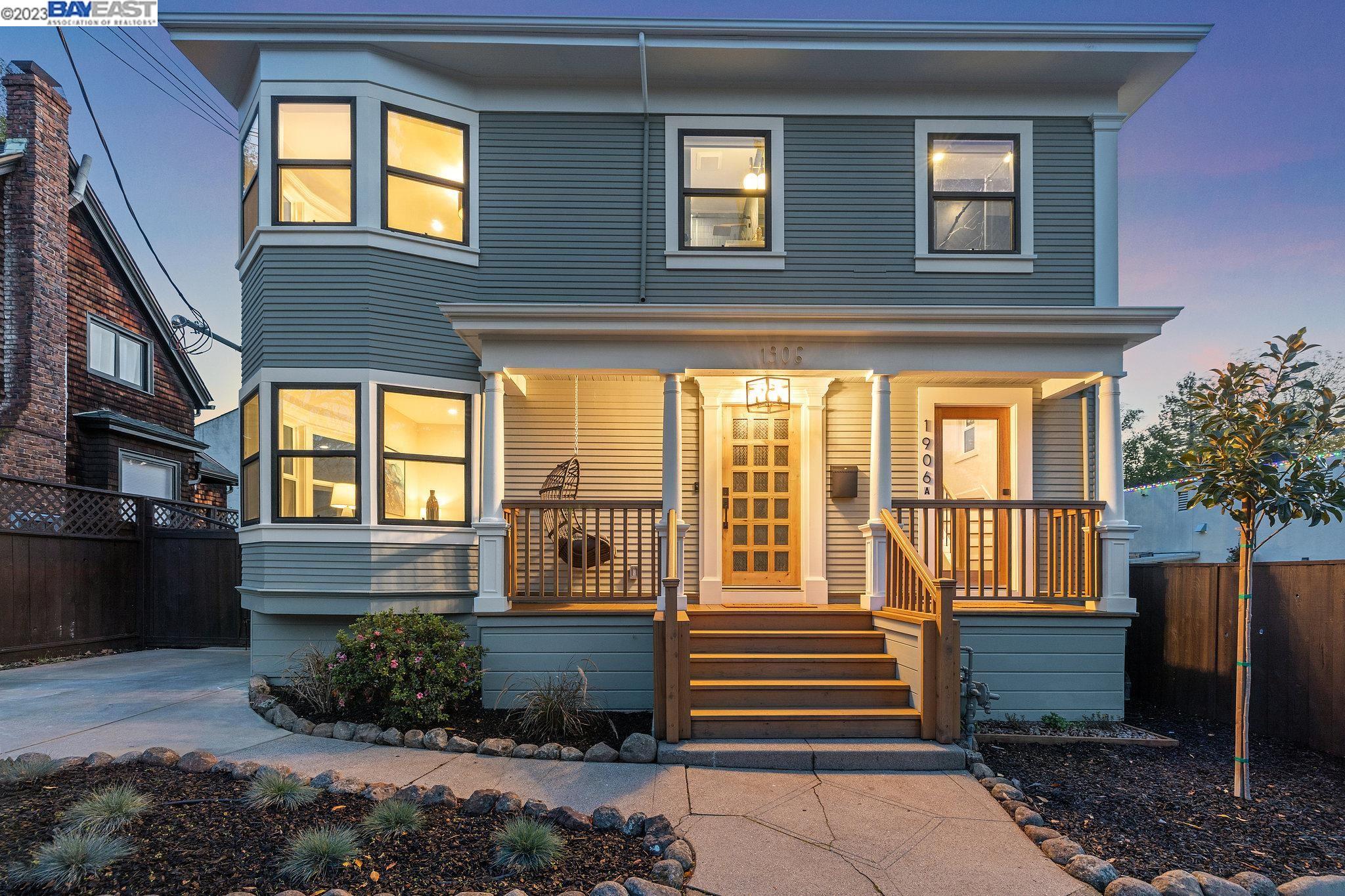 1906 Delaware Street Berkeley, CA 94709 - Photo 1 of 1 a front view of a house having yard