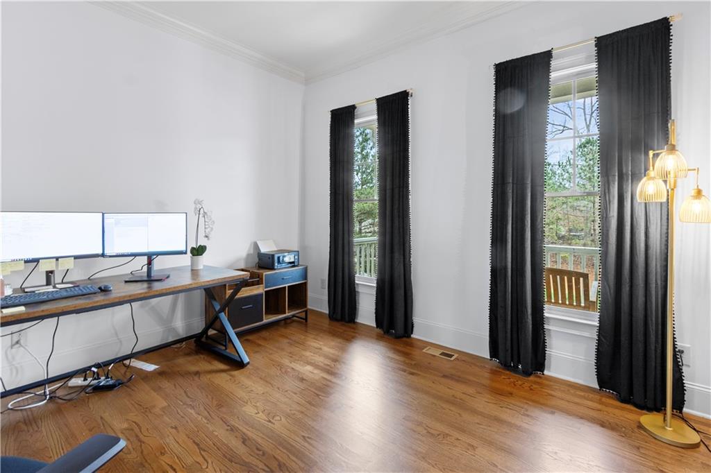 1625 Hamiota Ridge Alpharetta, GA 30004 - Photo 28 of 86 a bed room with furniture and window