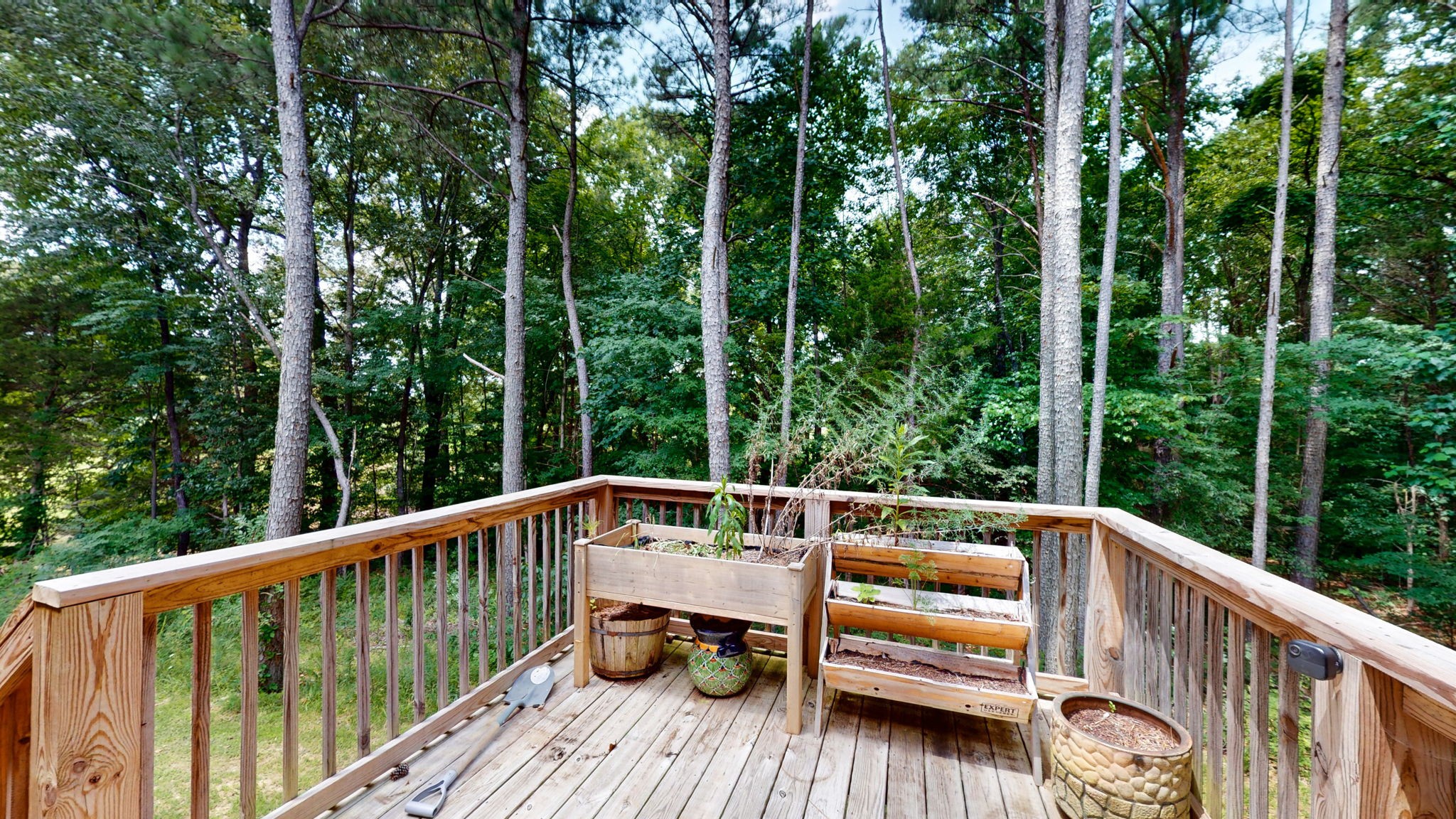 1663 Taylortown Road White Bluff, TN 37187 - Photo 25 of 38 a view of balcony with deck and trees