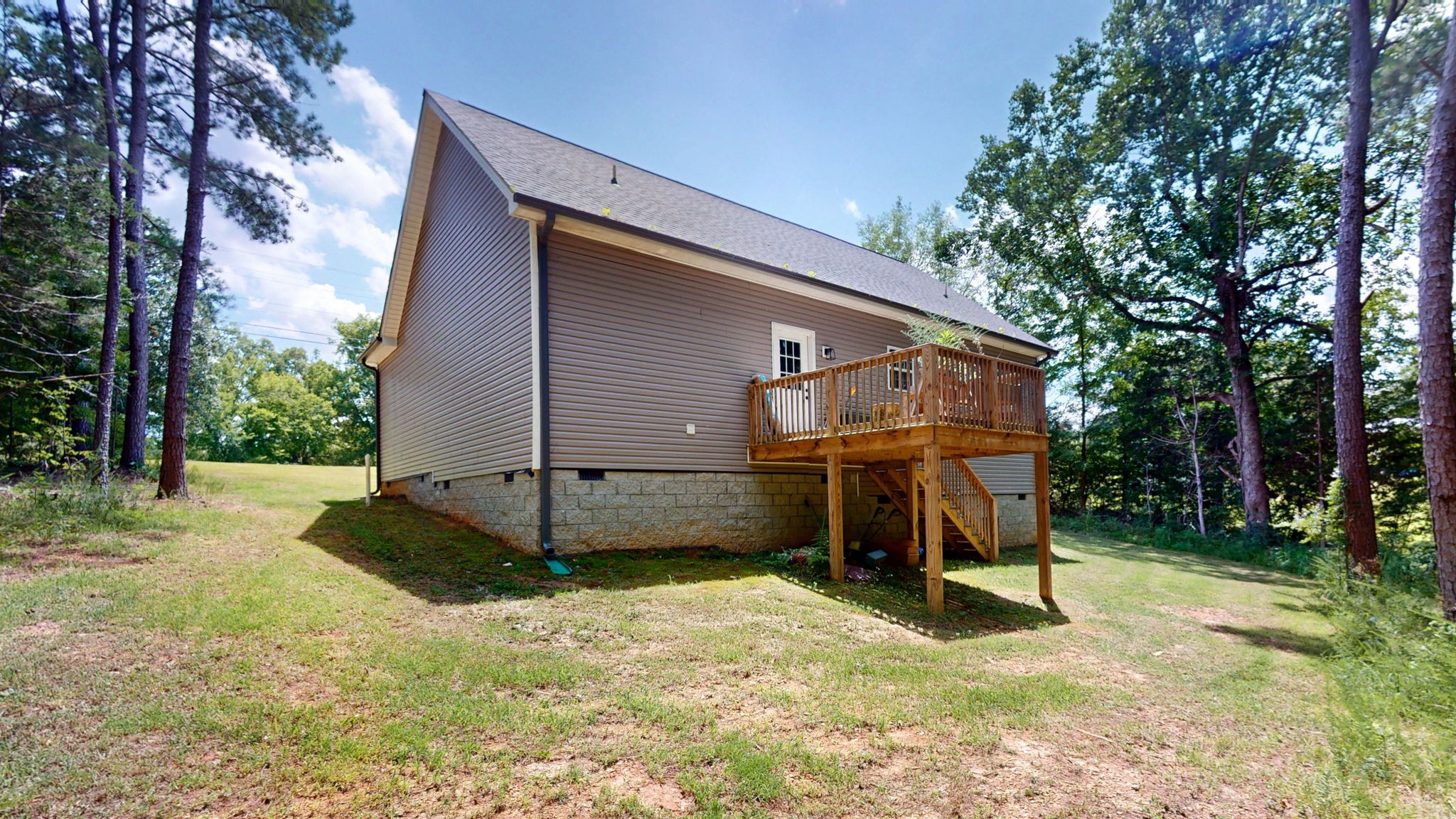 1663 Taylortown Road White Bluff, TN 37187 - Photo 27 of 38 a view of a backyard with a slide