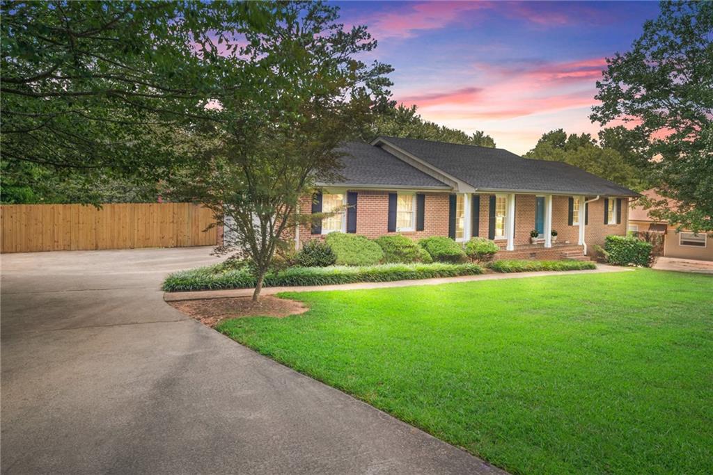 5184 North Hampton Ridge Peachtree Corners, GA 30092 - Photo 1 of 1 Peachtree Corners Ranch Home with New Roof, updated bathrooms, fresh paint in and out. Almost 1/2 acre of levelland. Fenced, private back yard. Quiet dead-end street close of shopping, parks & schools.