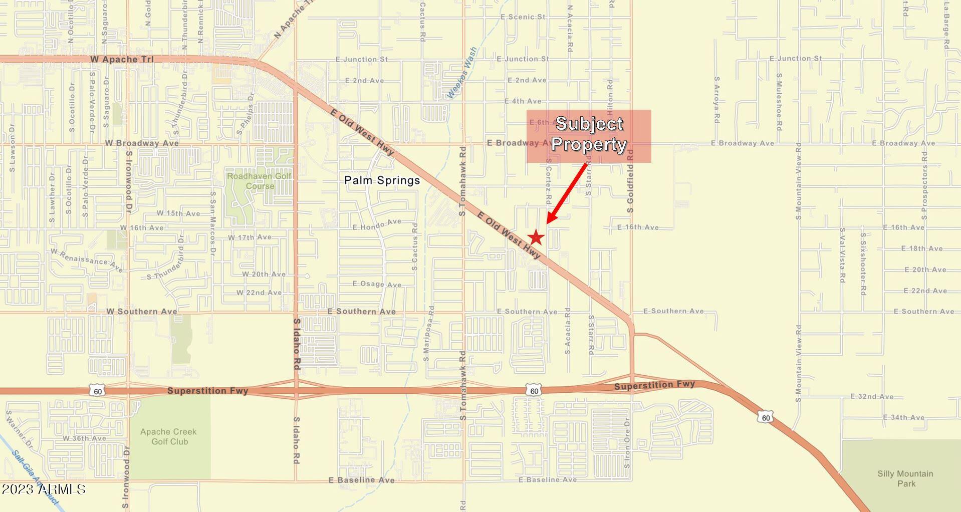 2140 East Old West Highway, Unit 1 Apache Junction, AZ 85119 - Photo 7 of 8 a view of a swimming pool