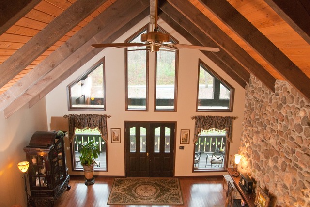 7271 South Ridge Road Dixon, IL 61021 - Photo 6 of 18 a view of an entryway with wooden floor and a window