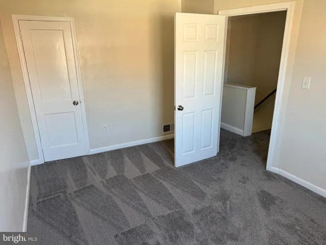 a view of empty room