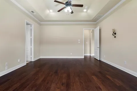 wooden floor in an empty room