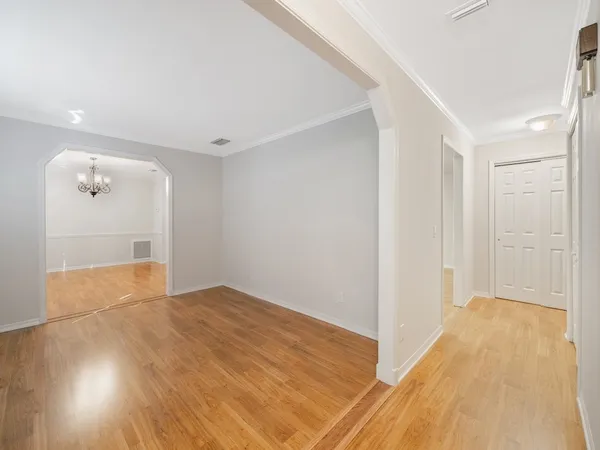 a view of empty room