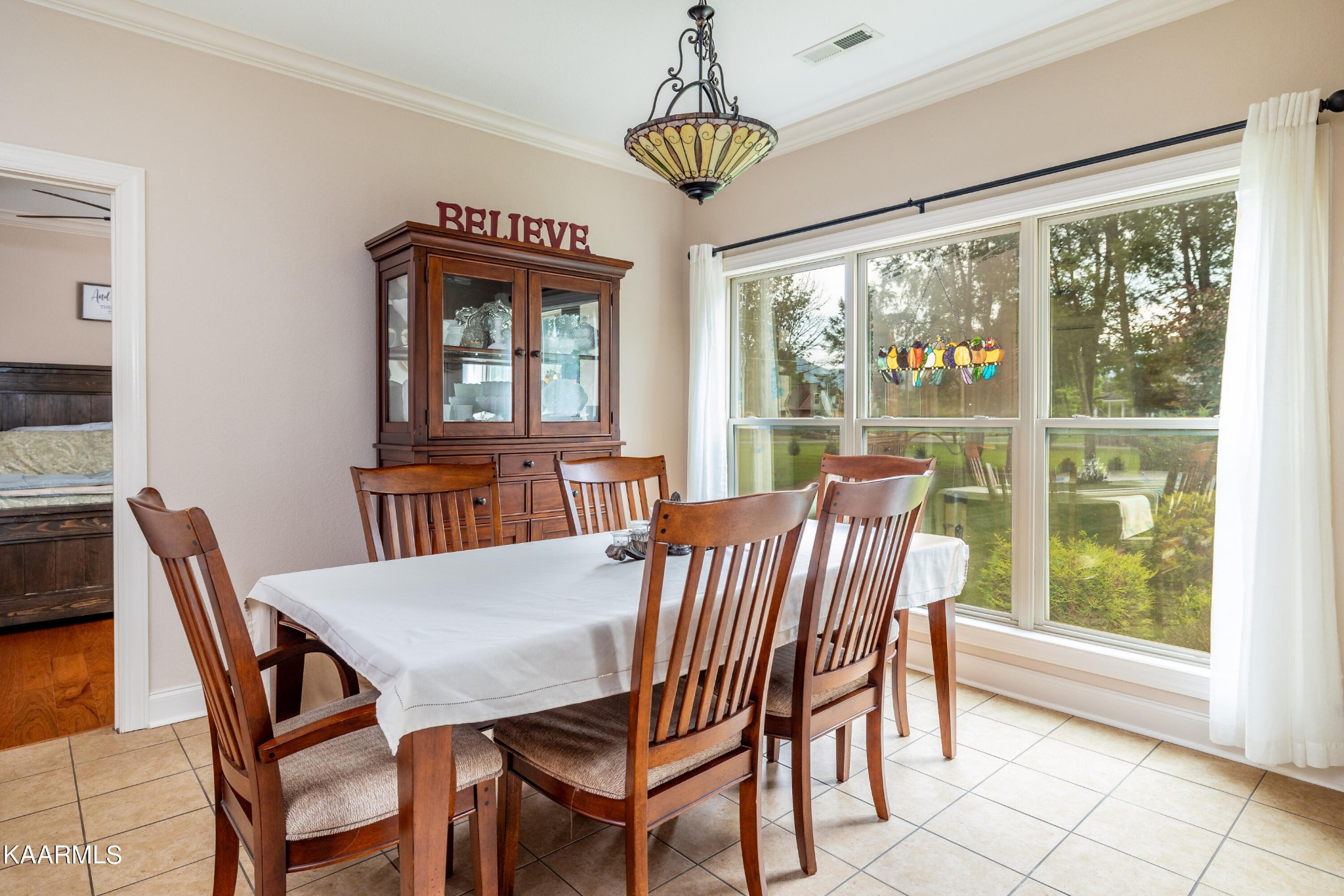 232 Riverview Road Townsend, TN 37882 - Photo 25 of 38 a view of a dining room with furniture window and outside view