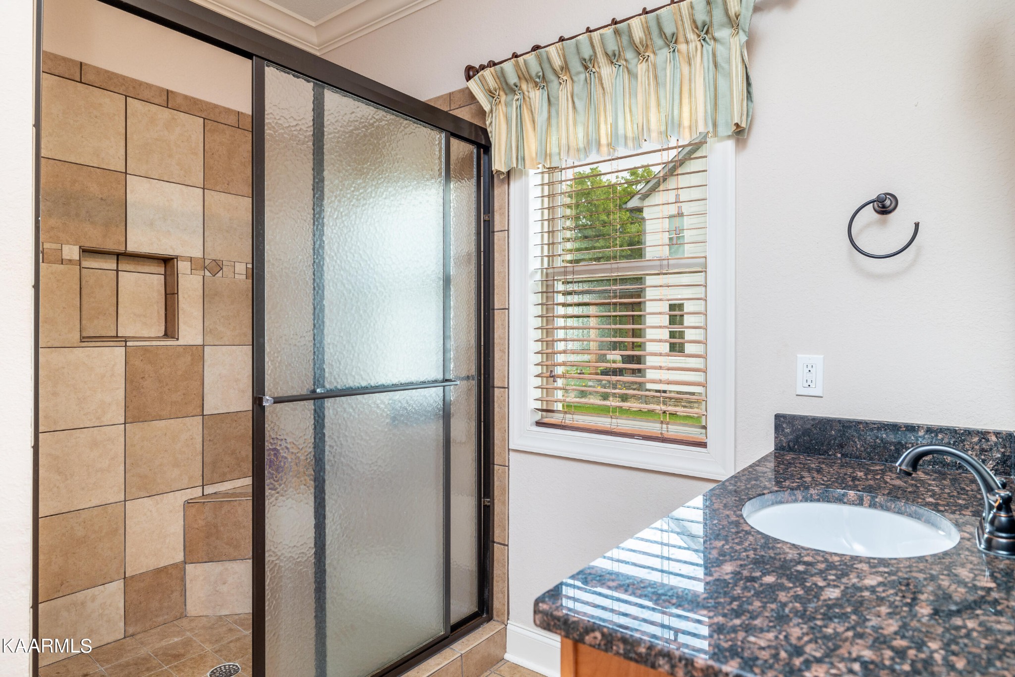 232 Riverview Road Townsend, TN 37882 - Photo 29 of 38 a bathroom with a sink and a mirror