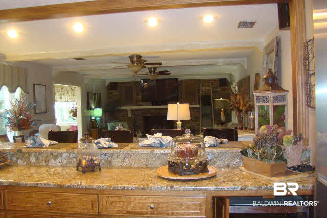 11035 Padgett Switch Road Irvington, AL 36544 - Photo 6 of 14 Kitchen view of Den