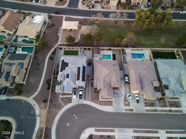 14370 West Hearn Road Surprise, AZ 85379 - Photo 2 of 58 top view of greenbelt and gazebo behind
