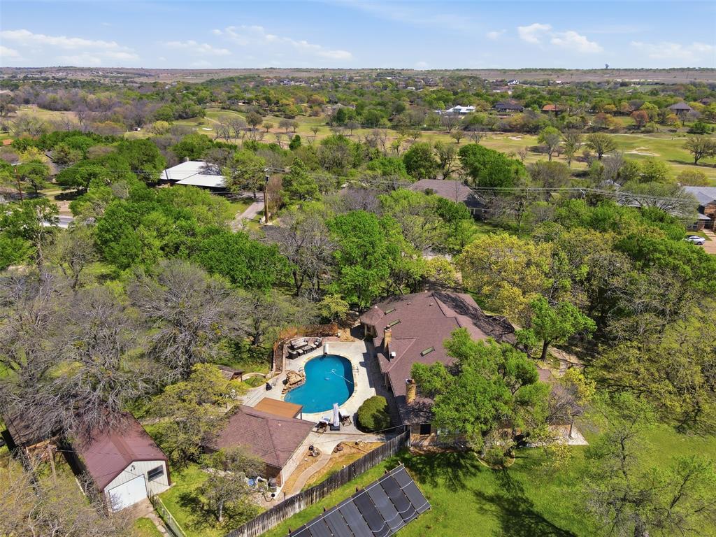 3000 Yucca Road Willow Park, TX 76087 - Photo 3 of 38 an aerial view of residential houses with outdoor space and trees