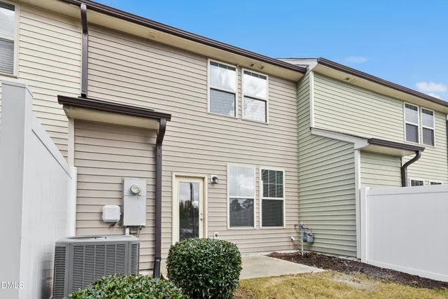 a view of a house with a windows