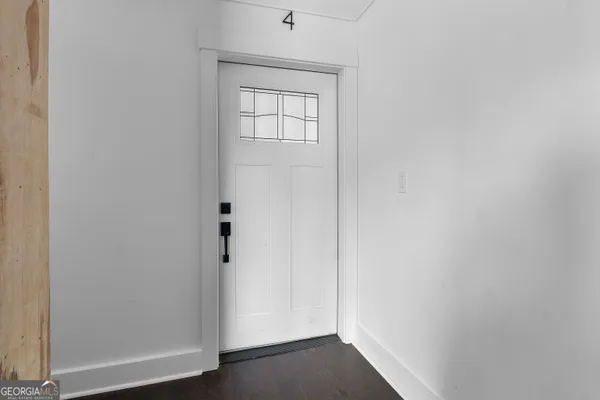 a view of an entryway