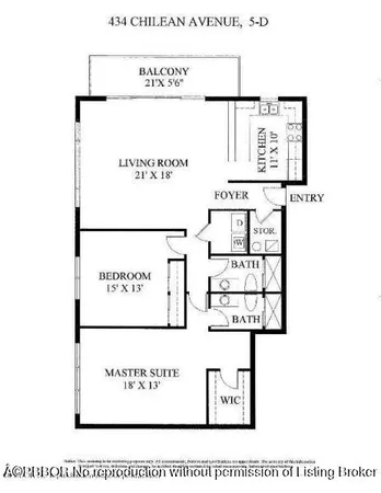 $15,500 | 434 Chilean Avenue, Unit 6D, Palm Beach, FL 33480