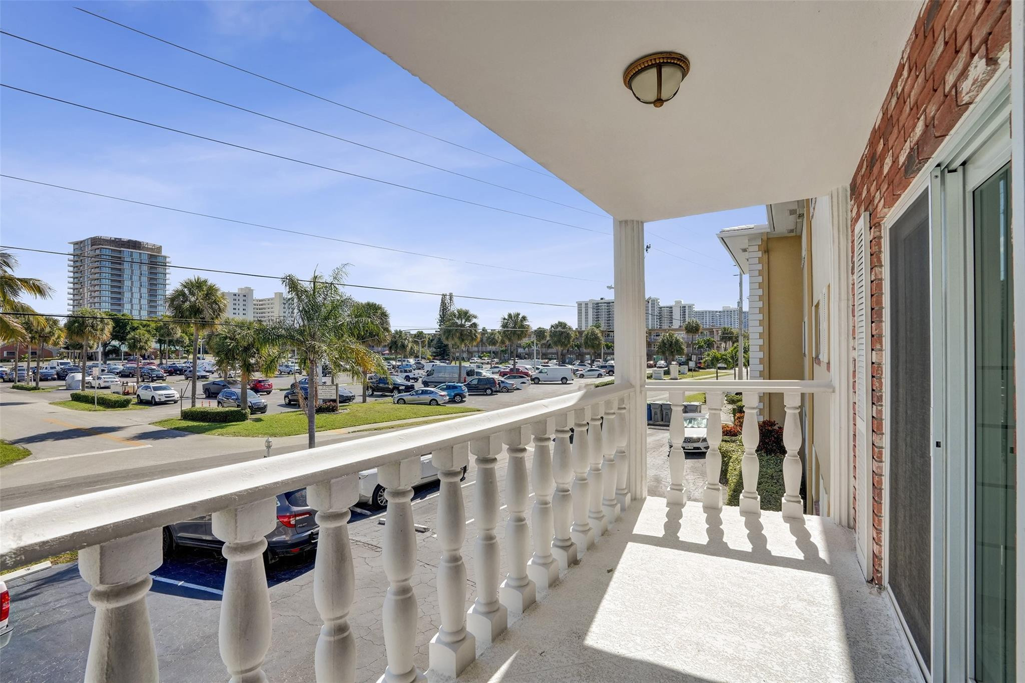 801 North Riverside Drive, Unit 4B Pompano Beach, FL 33062 - Photo 22 of 43 a view of city from balcony