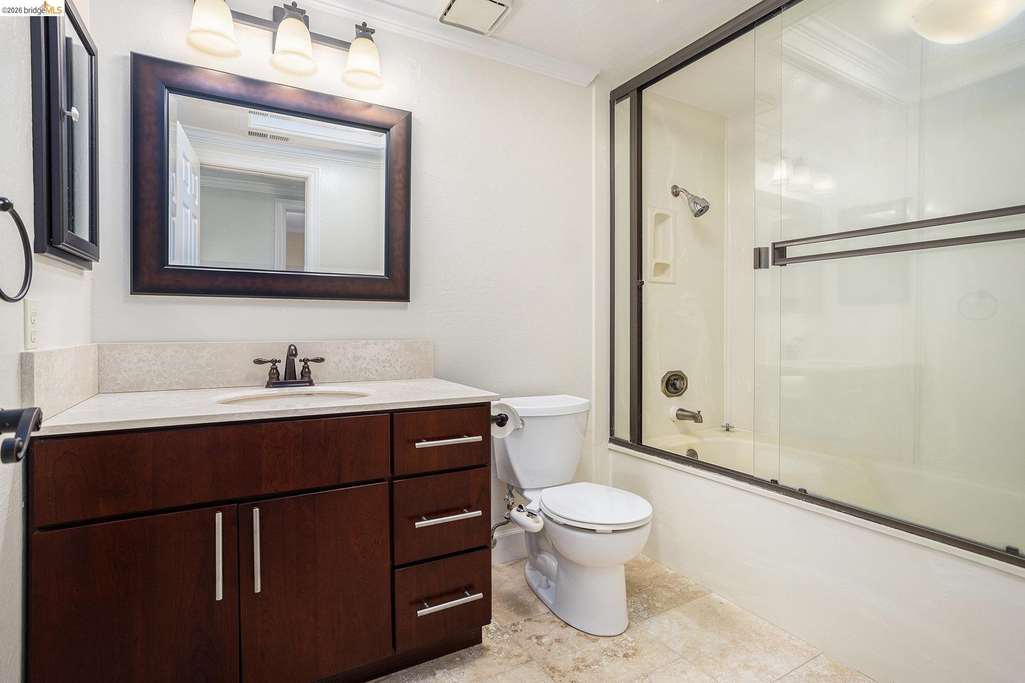 3000 Sombrero Circle San Ramon, CA 94583 - Photo 16 of 19 a bathroom with a sink vanity mirror and toilet