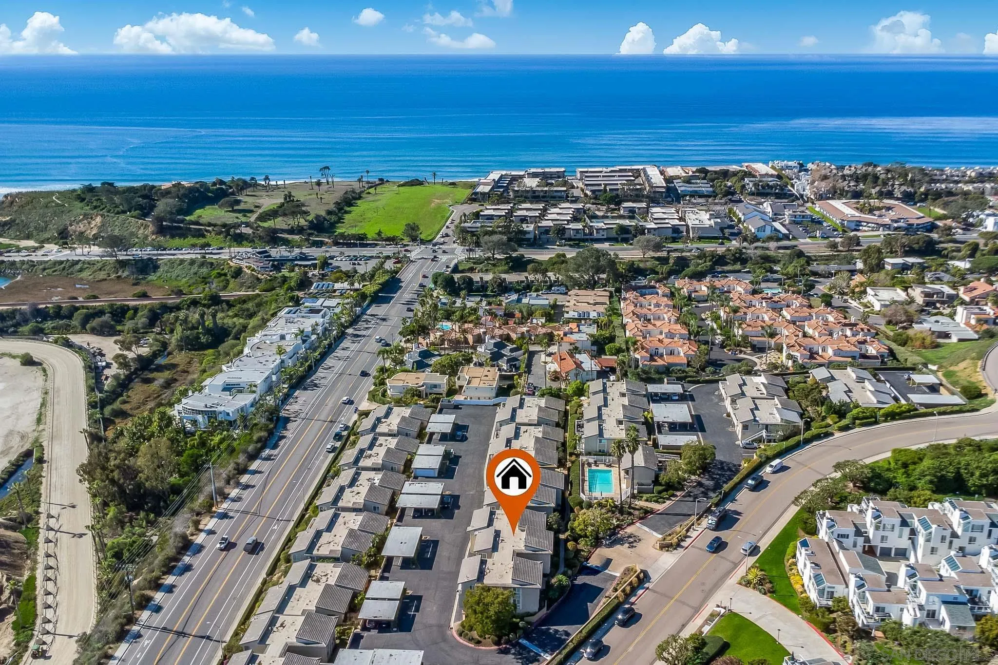 234 Turf View Drive Solana Beach, CA 92075 - Photo 24 of 29 an aerial view of a city
