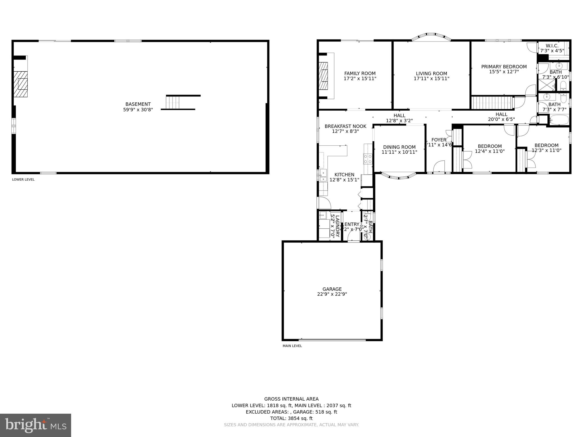 2647 Norbeck Road Silver Spring, MD 20906 - Photo 60 of 60 Combined Floor Plans - 2647 Norbeck Road