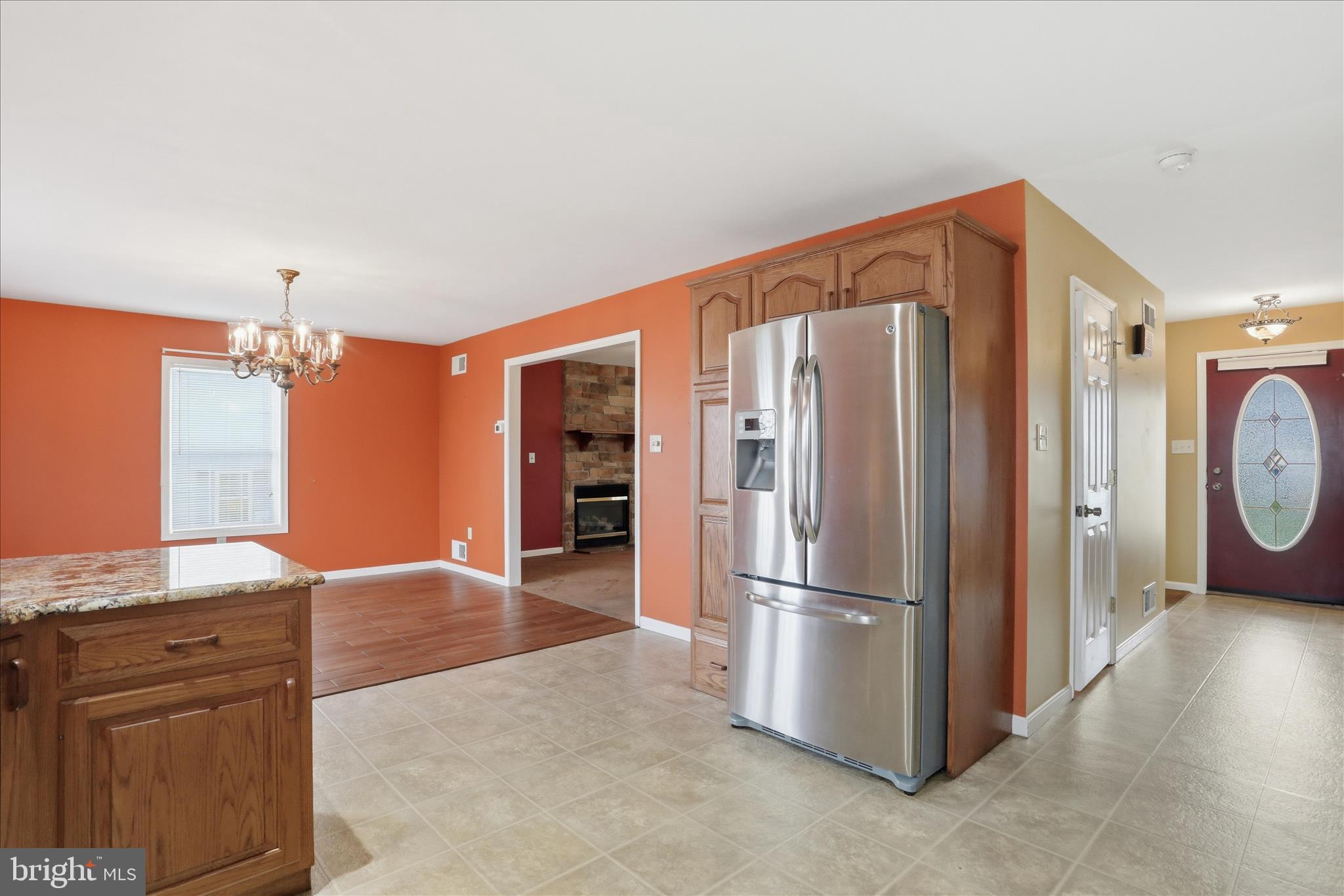 2309 Hafer Road, Unit 1 Fayetteville, PA 17222 - Photo 14 of 47 a kitchen with stainless steel appliances granite countertop a refrigerator and a stove top oven
