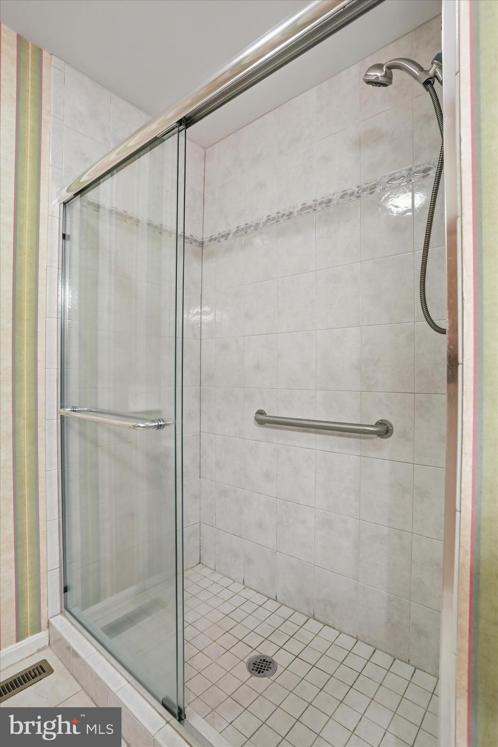 2309 Hafer Road, Unit 1 Fayetteville, PA 17222 - Photo 34 of 47 a bathroom with a glass shower door