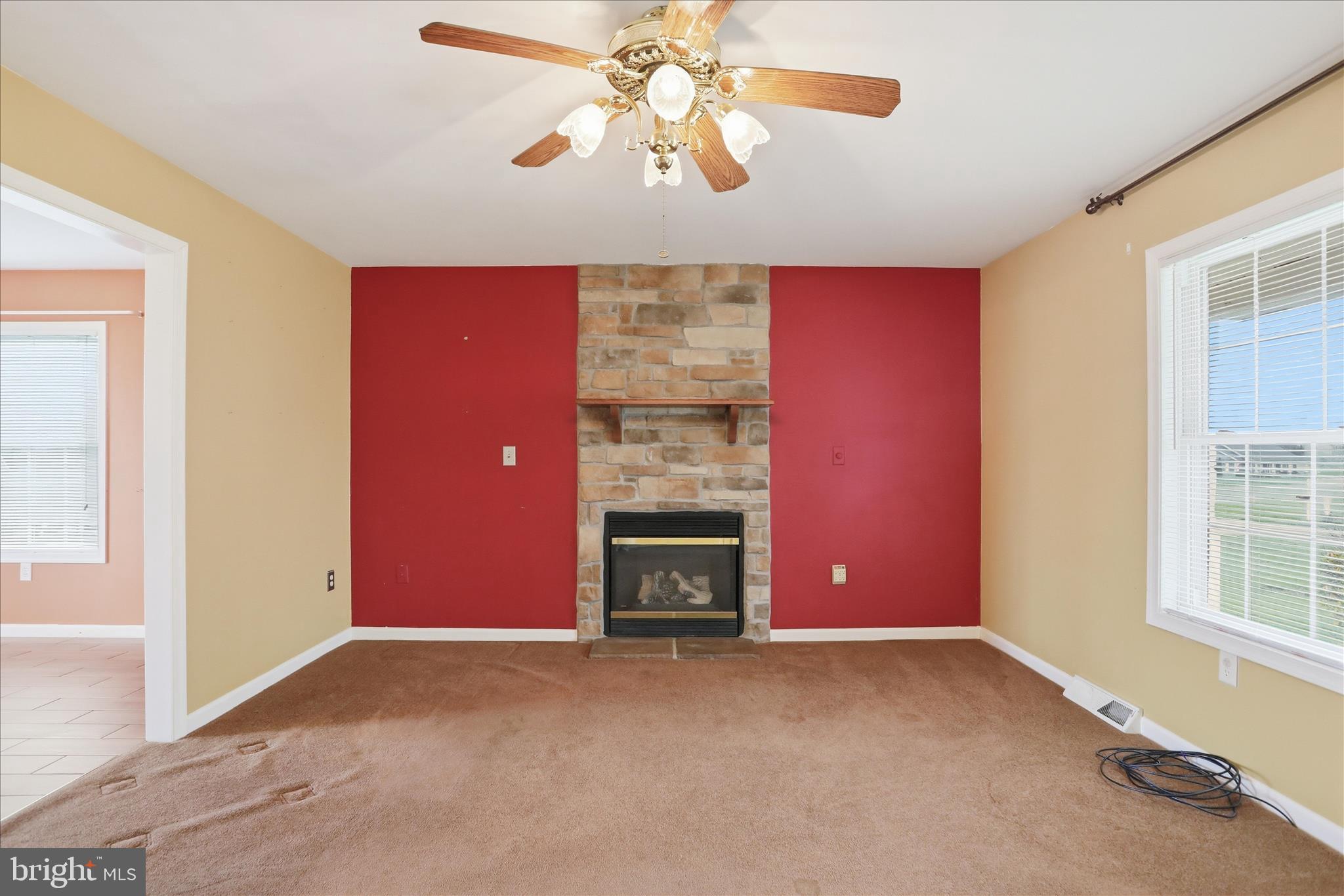 2309 Hafer Road, Unit 1 Fayetteville, PA 17222 - Photo 7 of 47 an empty room with windows and fireplace
