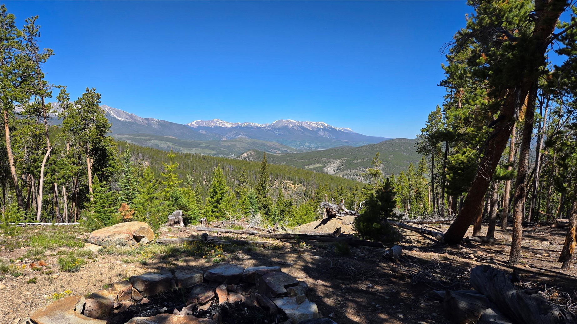 Tbd Summit Gulch Road Breckenridge, CO 80424 - Photo 6 of 30 a view of a lot of trees and mountains